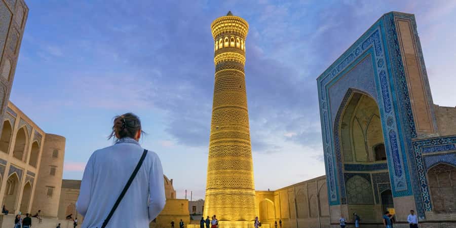 A Group Walking Tour Of Old Town - The Ark Citadel and Bukhara’s power