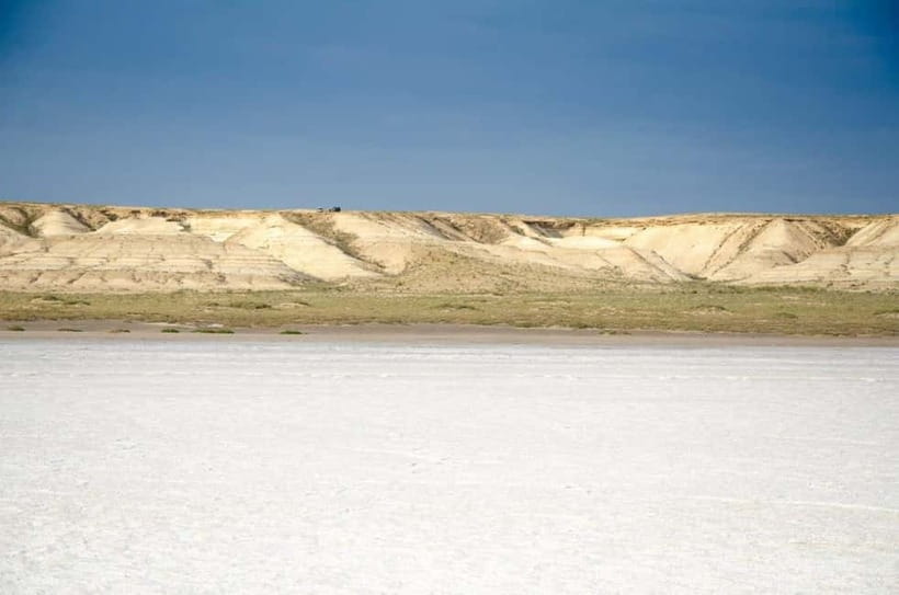 Aral Sea One Day Trip from Nukus. - An abandoned settlement from the Stalin era