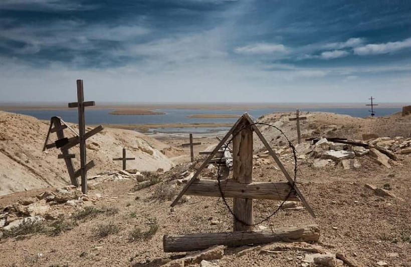 Aral Sea One Day Trip from Nukus. - Muynak ship cemetery and museum