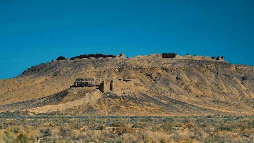 Daytrip from Khiva to Five Ancient Fortresses - Ayaz-Kala, the day’s strongest visual stop
