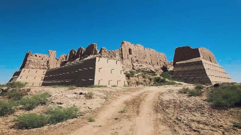 Daytrip from Khiva to Five Ancient Fortresses - Leaving Khiva for Guldursun-Kala