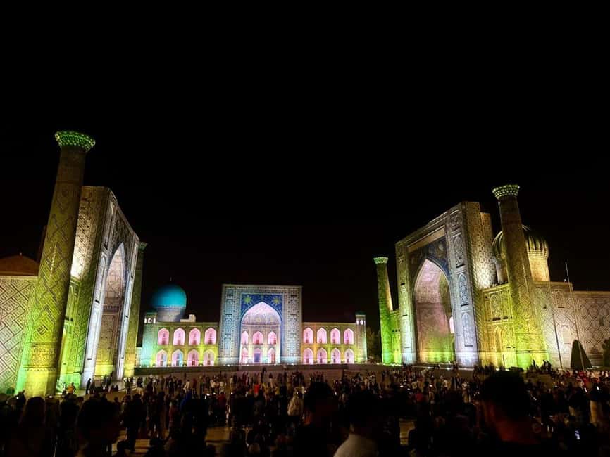 Samarkand Moonlight Tour: A Timeless Night Experience - Key points at a glance