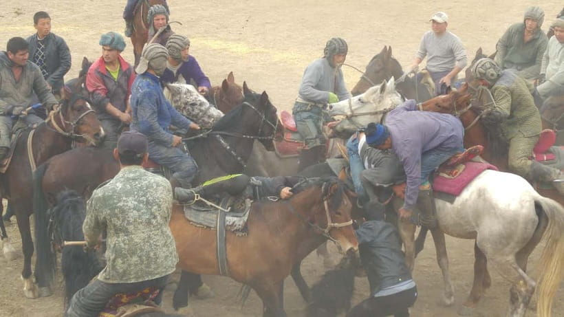 Samarkand: Uloq-Kopkari (Buzkashi) Game Day Tour - Watching the riders and horses safely