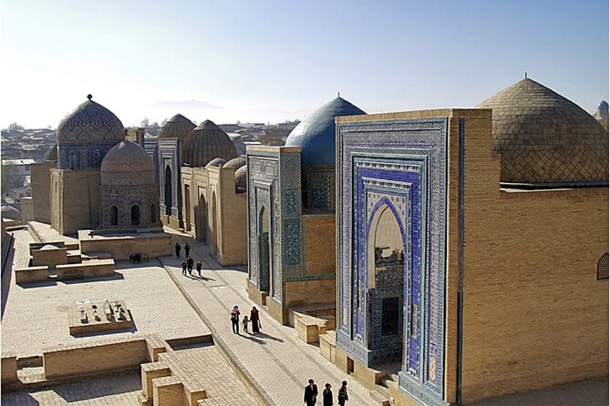 Samarkand Walking Tour History Culture and Hidden Gems - Ending among the tiled mausoleums of Shah-i-Zinda