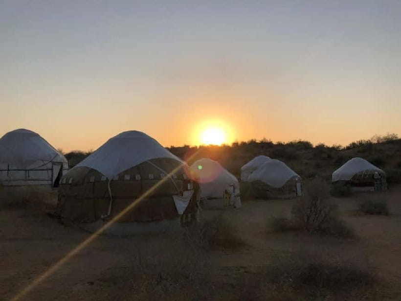 Yurt Camp Tour with Night from Bukhara - Nurota’s citadel, mosques, and fish pond